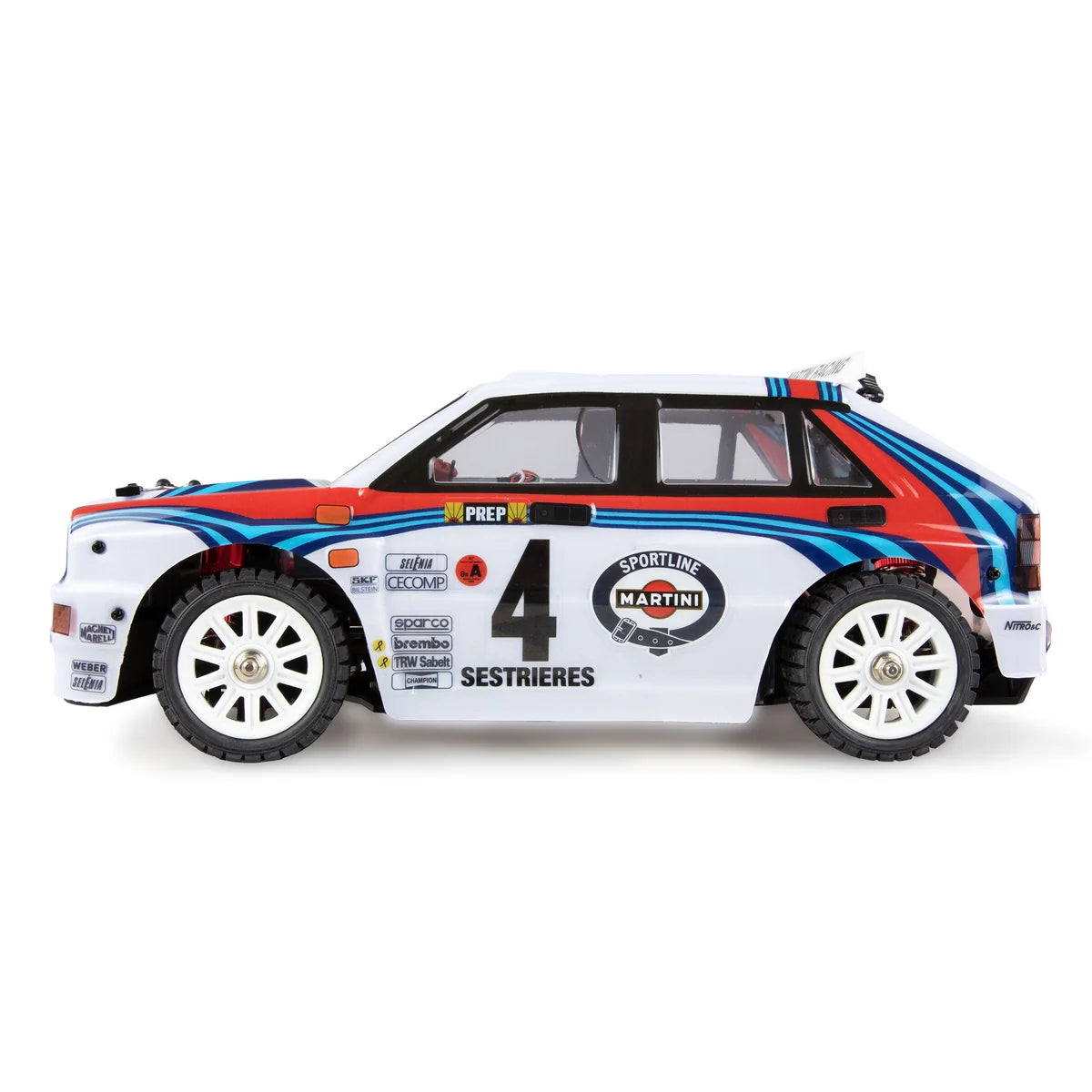 Amewi Hyper Go Lancia Delta HF Integrale Rallye/Drift 4WD 21109 im Maßstab 1:14 Drift RTR – Seitenansicht