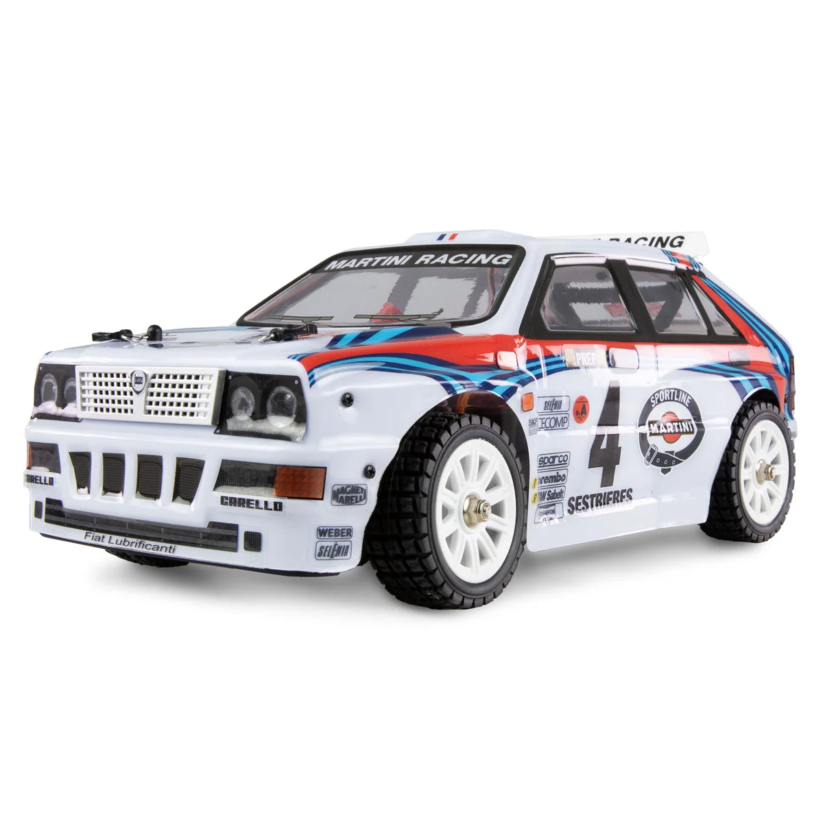 Amewi Hyper Go Lancia Delta HF Integrale Rallye/Drift 4WD 21109 im Maßstab 1:14 Drift RTR – Seitenansicht