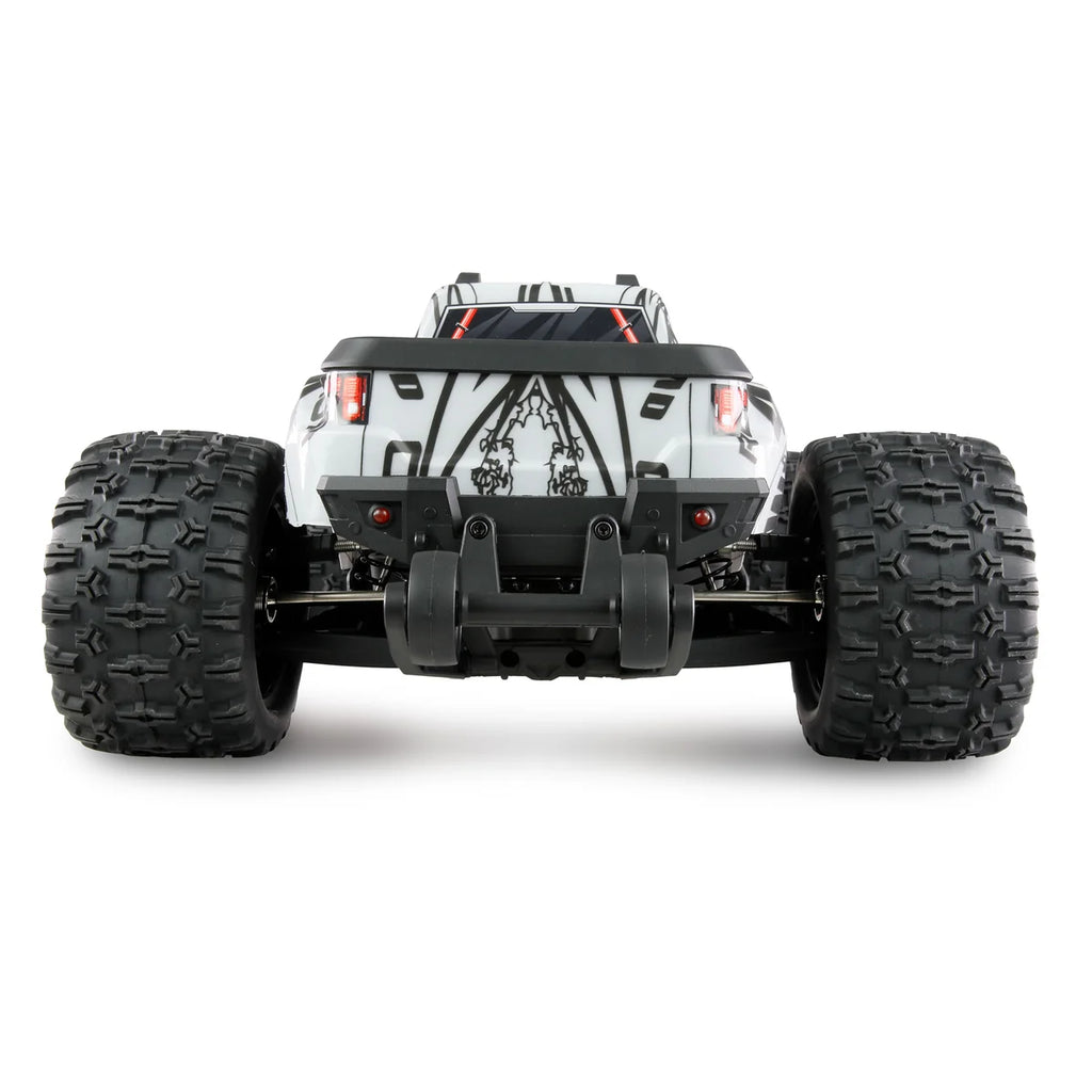 Amewi Hyper Go MTX10 Monstertruck Brushless Grau 22686 im Maßstab 1:10 Monster Truck ARTR – Rückansicht