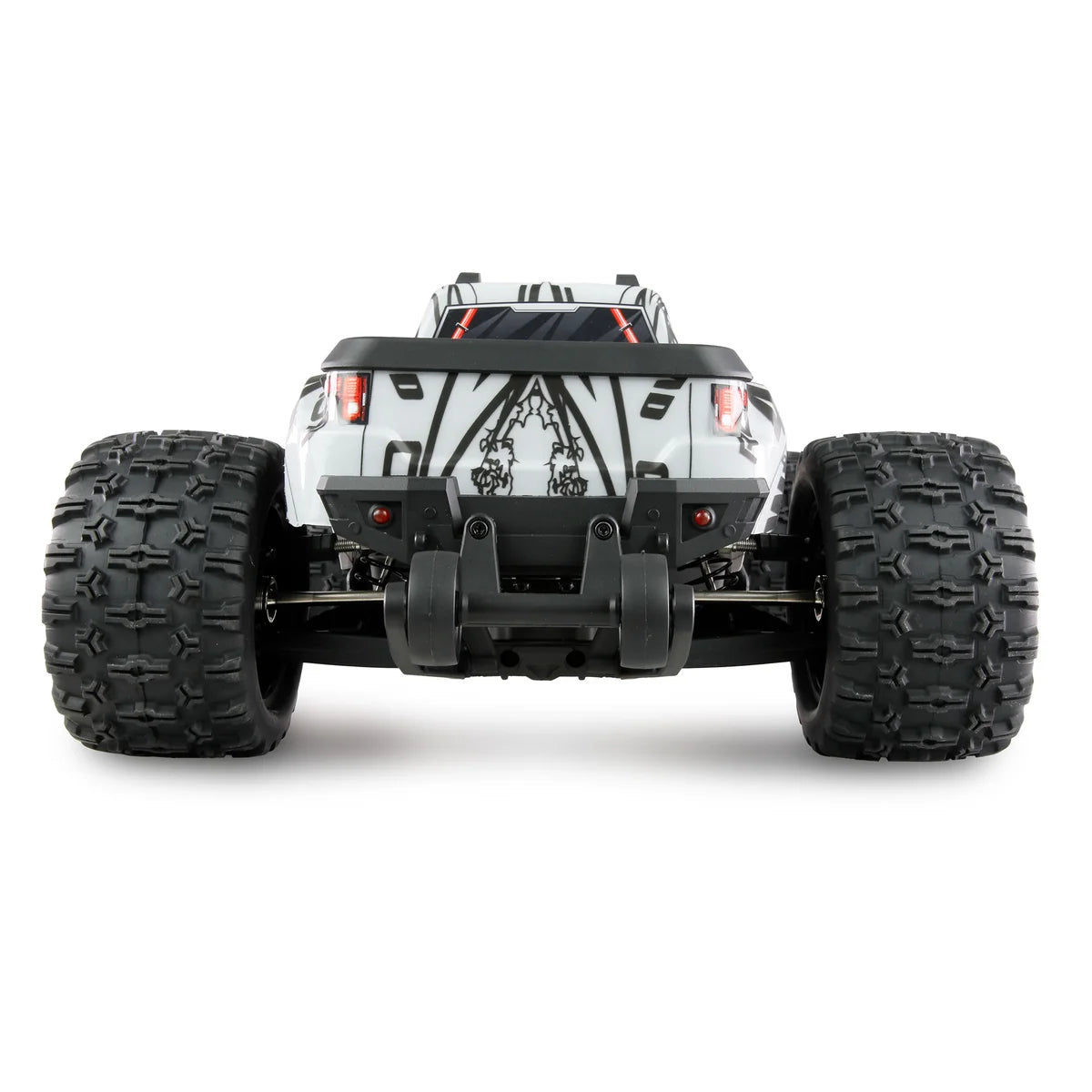 Amewi Hyper Go MTX10 Monstertruck Brushless Grau 22686 im Maßstab 1:10 Monster Truck ARTR – Rückansicht