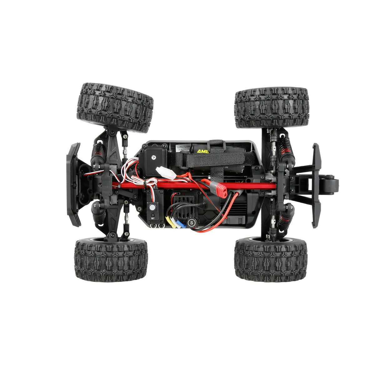 Amewi Hyper GO MTX14 Monstertruck brushless 4WD 22759 im Maßstab 1:14 Monster Truck RTR – Draufsicht