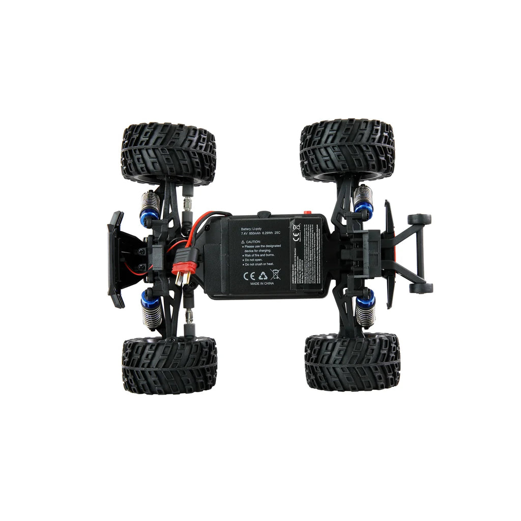 Amewi Hyper Go MTX20 Monstertruck brushless 22699 im Maßstab 1:20 Monster Truck RTR – Draufsicht