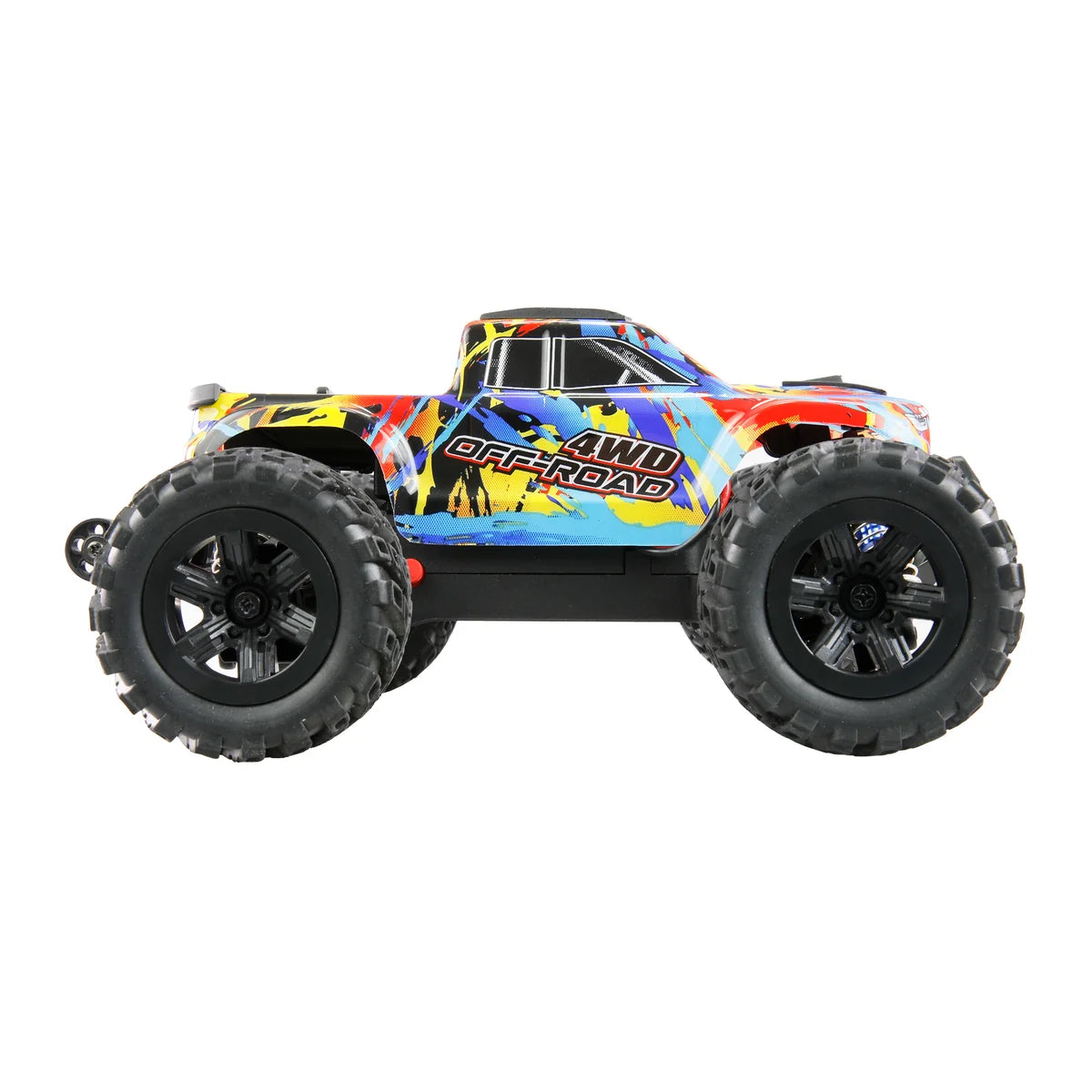 Amewi Hyper Go MTX20 Monstertruck brushless 22699 im Maßstab 1:20 Monster Truck RTR – Seitenansicht
