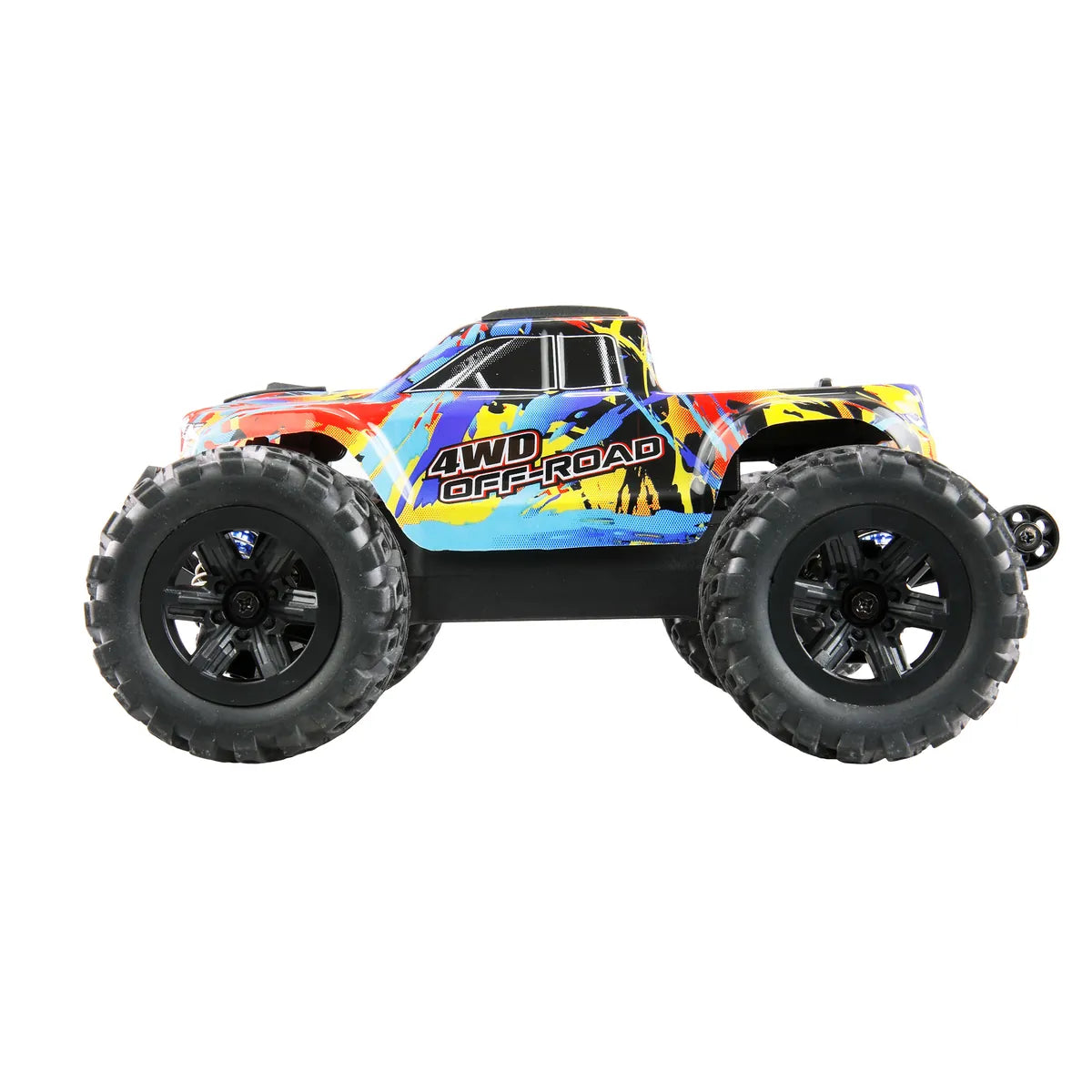 Amewi Hyper Go MTX20 Monstertruck brushless 22699 im Maßstab 1:20 Monster Truck RTR – Seitenansicht