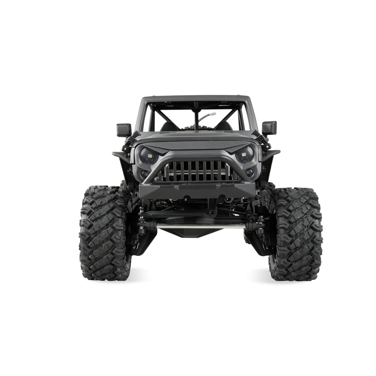Amewi Hyper Go SC Scale Crawler brushless anthrazit 22701 im Maßstab 1:12 Crawler RTR – Frontansicht