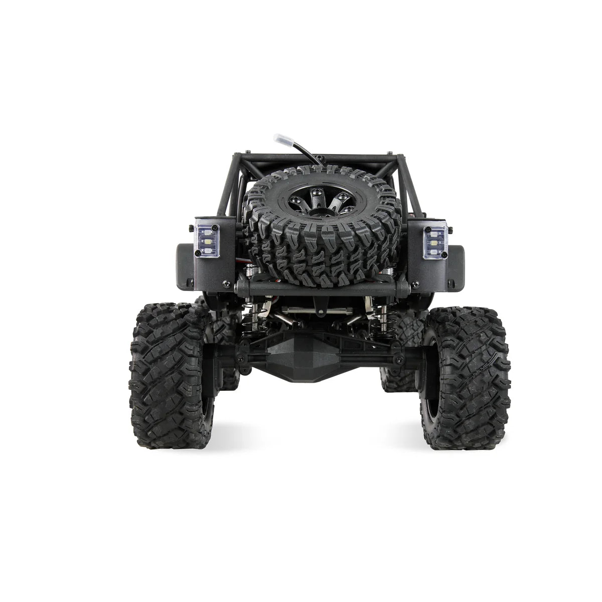 Amewi Hyper Go SC Scale Crawler brushless anthrazit 22701 im Maßstab 1:12 Crawler RTR – Rückansicht