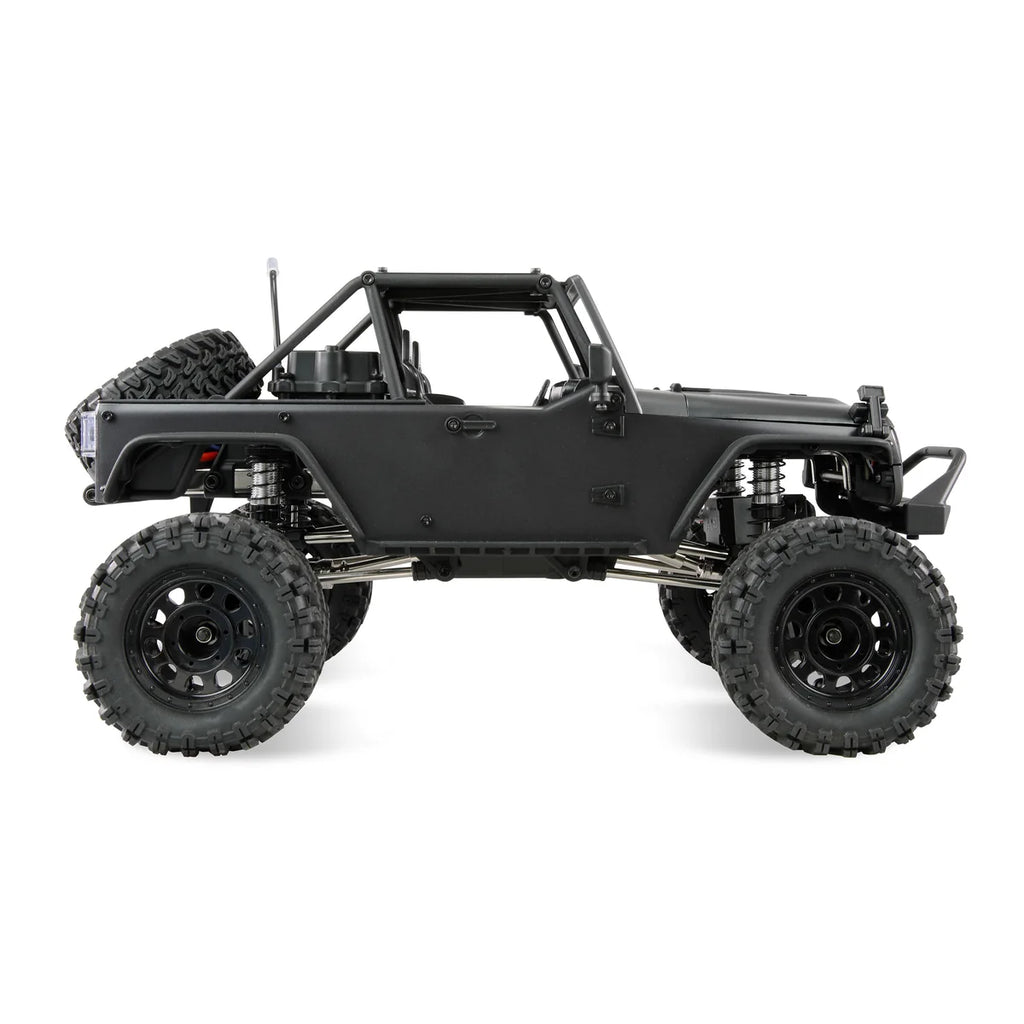 Amewi Hyper Go SC Scale Crawler brushless anthrazit 22701 im Maßstab 1:12 Crawler RTR – Seitenansicht