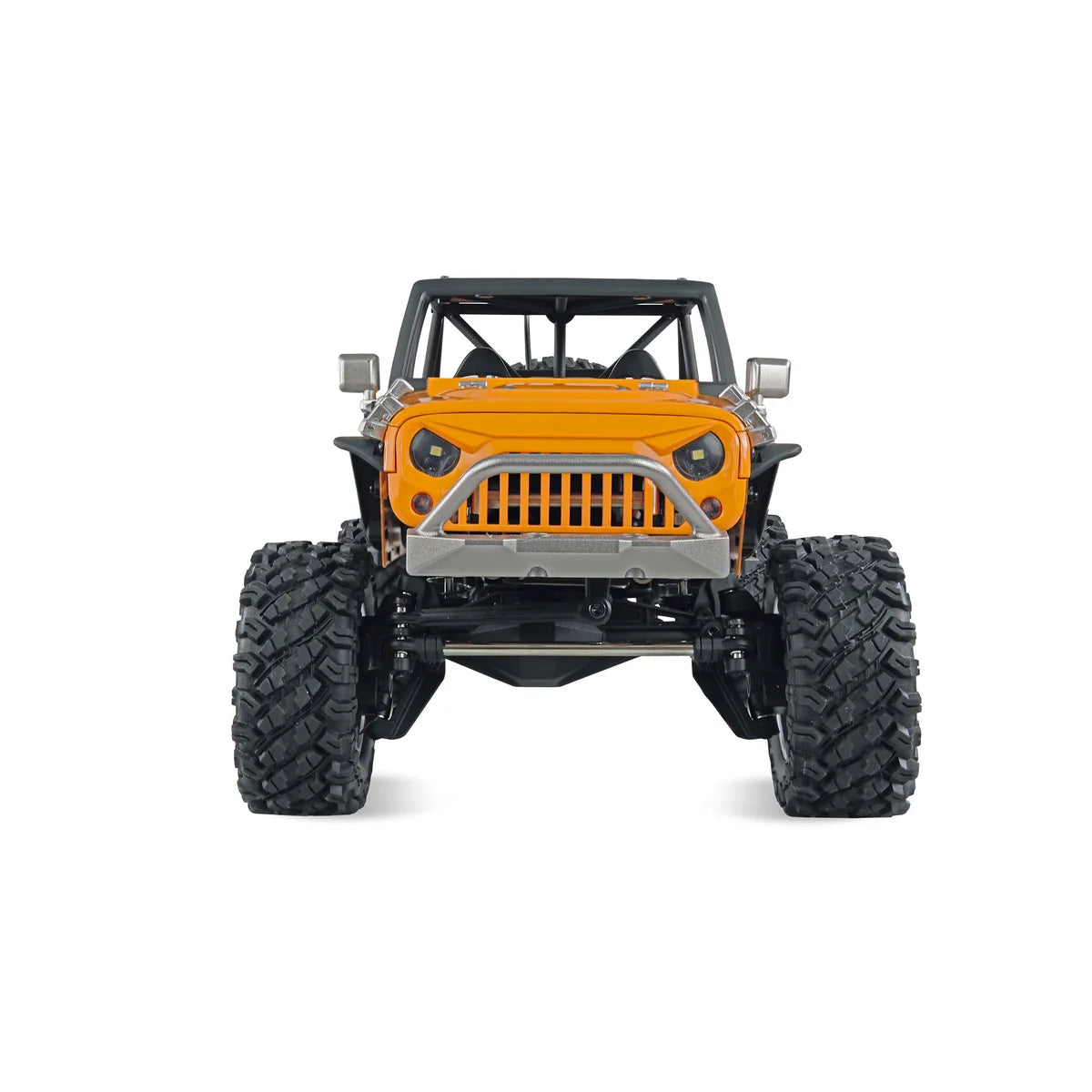 Amewi Hyper Go SC+ Scale Crawler brushless FOC gelb 22702 im Maßstab 1:12 Crawler RTR – Frontansicht