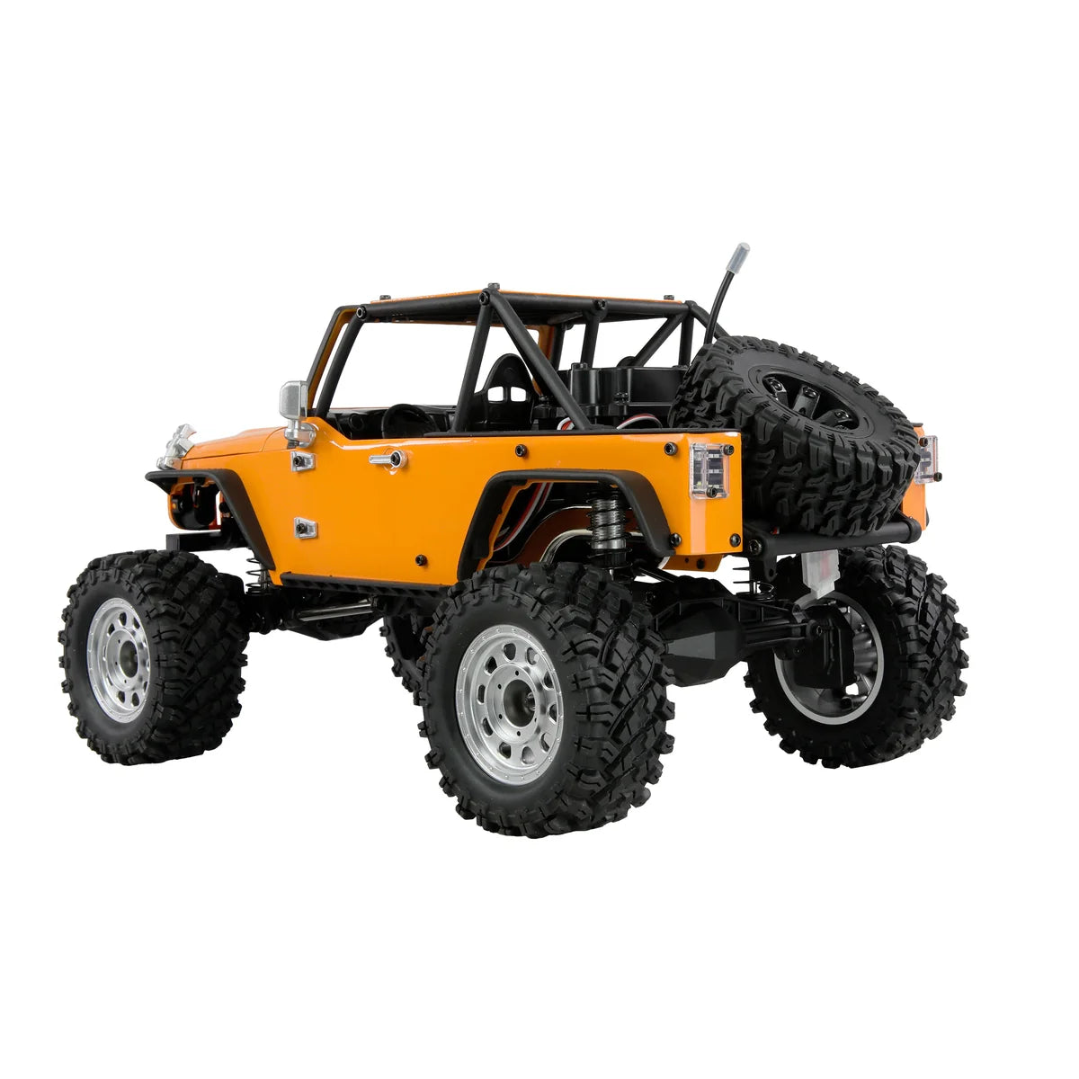 Amewi Hyper Go SC+ Scale Crawler brushless FOC gelb 22702 im Maßstab 1:12 Crawler RTR – Seitenansicht