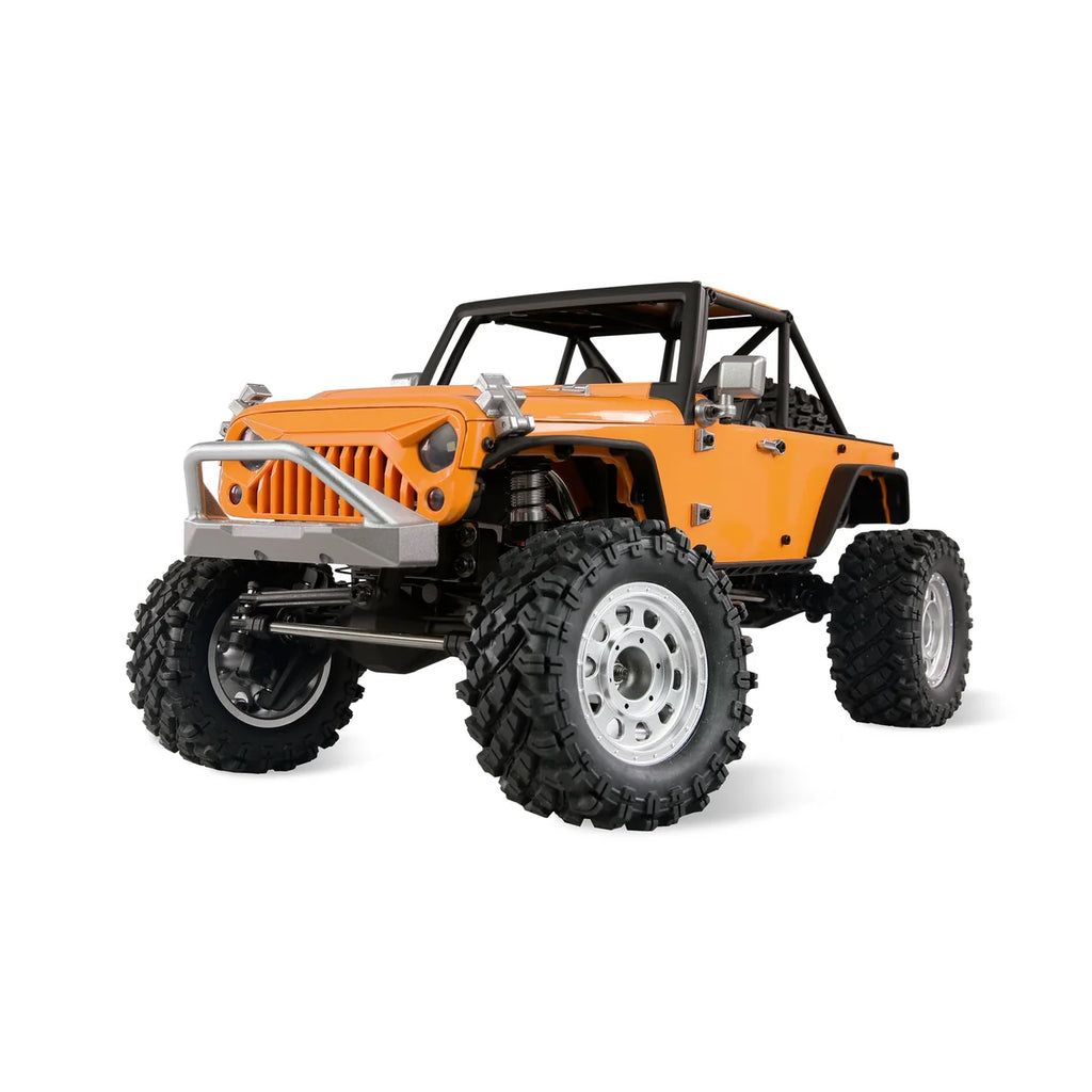 Amewi Hyper Go SC+ Scale Crawler brushless FOC gelb 22702 im Maßstab 1:12 Crawler RTR – Seitenansicht