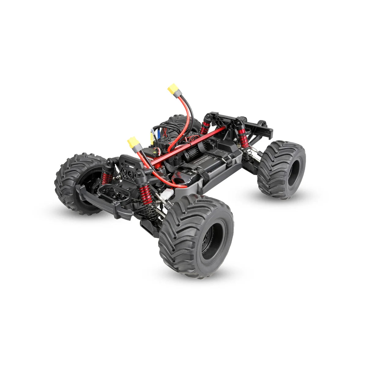 Amewi Hyper Go TX10 Truggy Brushless Grau 22771 im Maßstab 1:10 Offroad RTR – Draufsicht