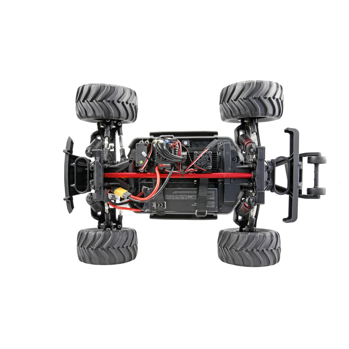 Amewi Hyper Go TX10 Truggy Brushless Grau 22771 im Maßstab 1:10 Offroad RTR – Draufsicht