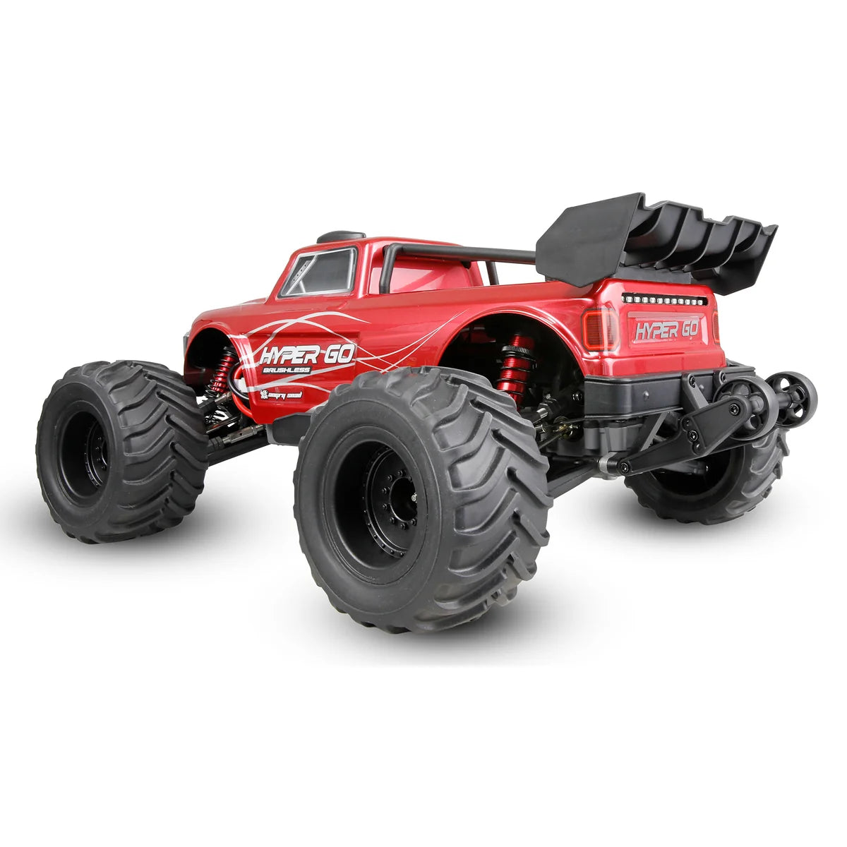 Amewi Hyper Go TX10 Truggy Brushless Rot 22772 im Maßstab 1:10 Offroad RTR – Seitenansicht