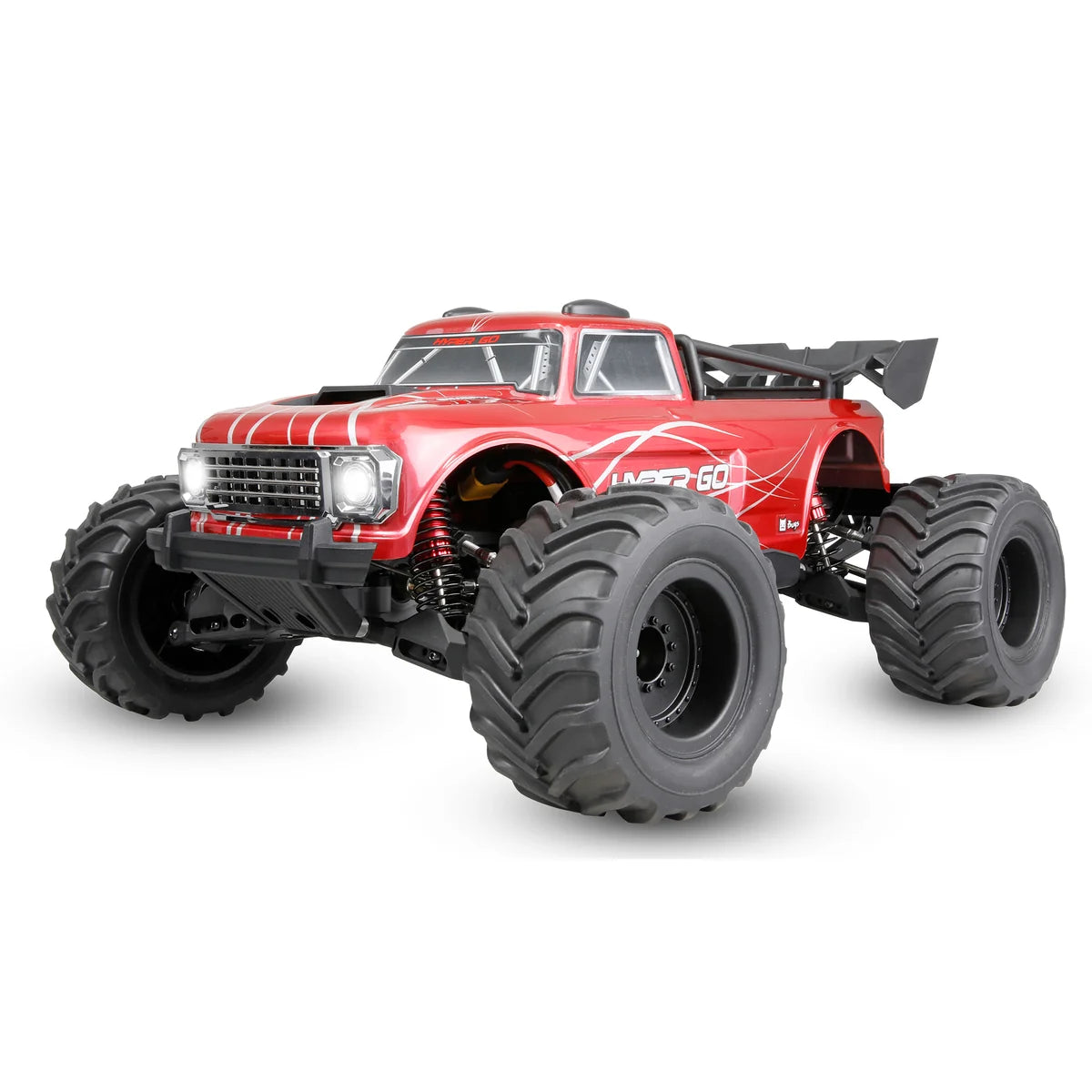 Amewi Hyper Go TX10 Truggy Brushless Rot 22772 im Maßstab 1:10 Offroad RTR – Seitenansicht