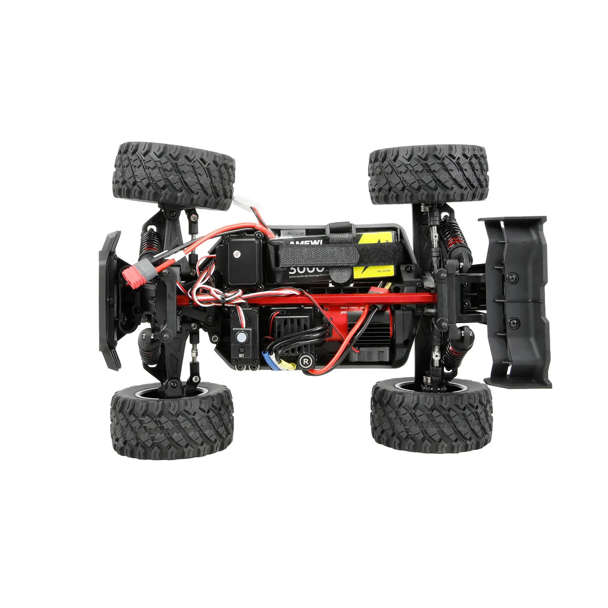 Amewi Hyper GO TX14 Truggy brushless 4WD 22758 im Maßstab 1:14 Offroad RTR – Draufsicht