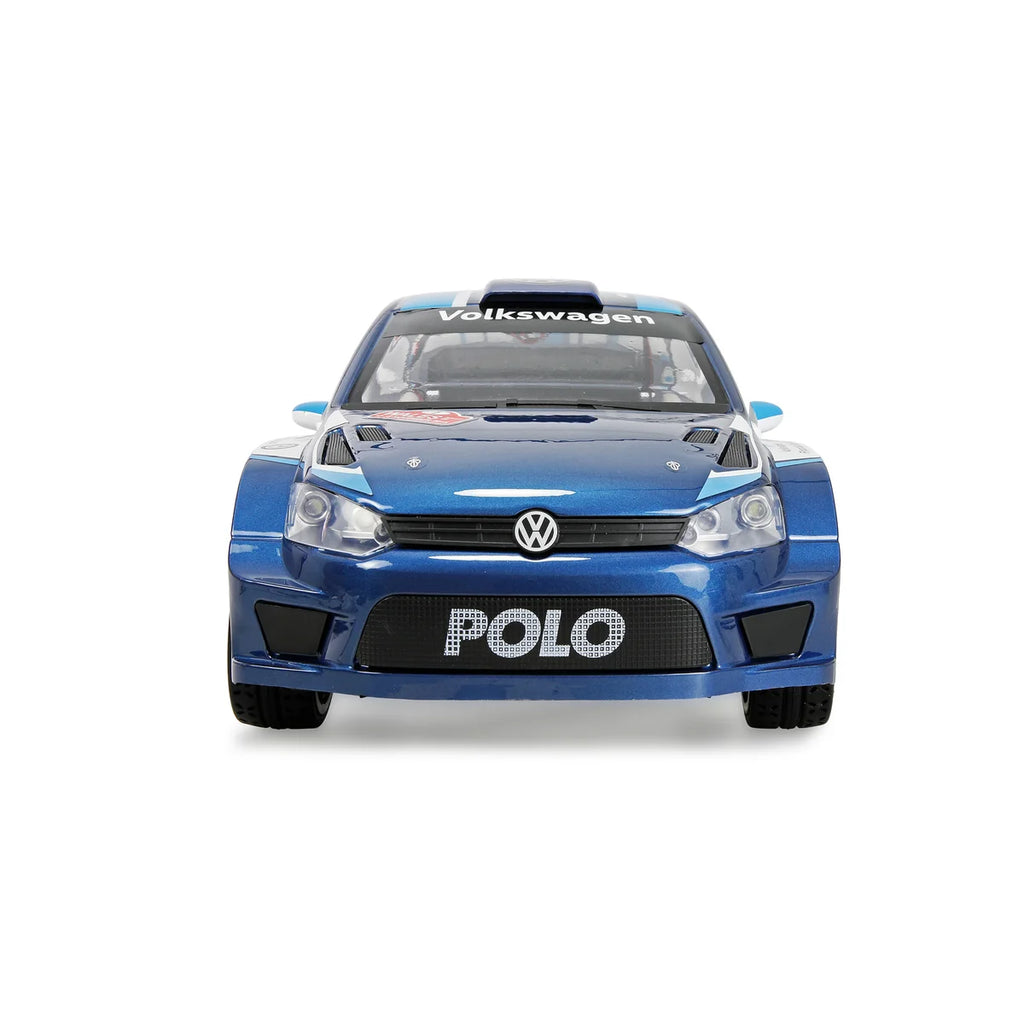 Amewi Hyper Go VW Polo R WRC Rallye brushless 4WD 21146 im Maßstab 1:10 Onroad RTR – Frontansicht