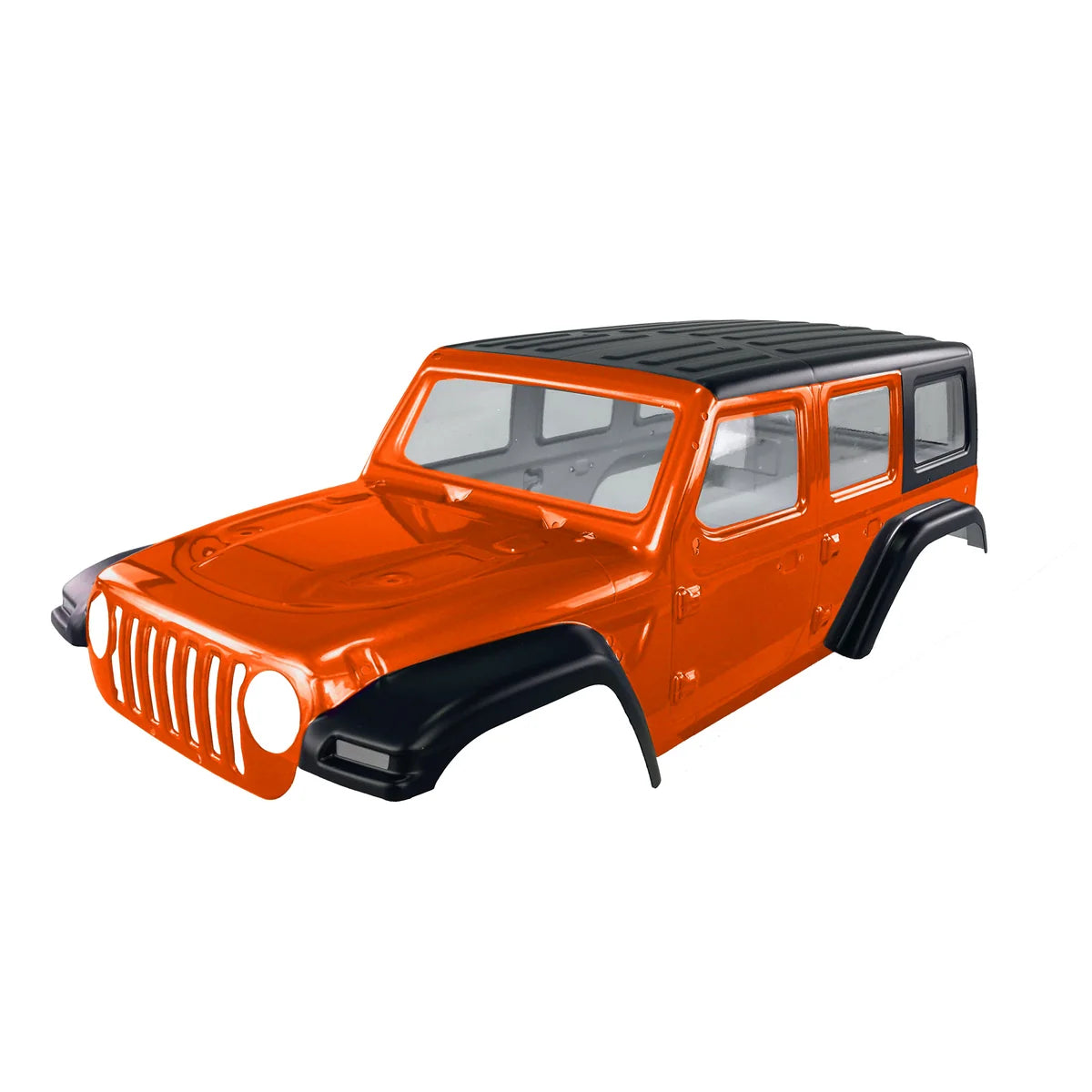 Amewi Karosserie Crosstrail metallic für Crosstrail CT10 Orange 021-B002 Crawler – Seitenansicht