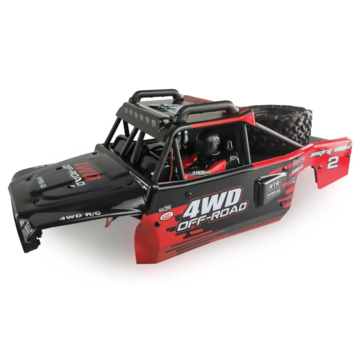 Amewi Karosserie für Hyper Go Sandbuggy Pro 012-1430C im Maßstab 1:14 Buggy – Seitenansicht