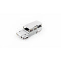 Amewi Karosserie für Pick-Up / SUV 016-SA0040 im Maßstab 1:35 – Draufsicht mit weißer Karosserie und schwarzen Fenstern