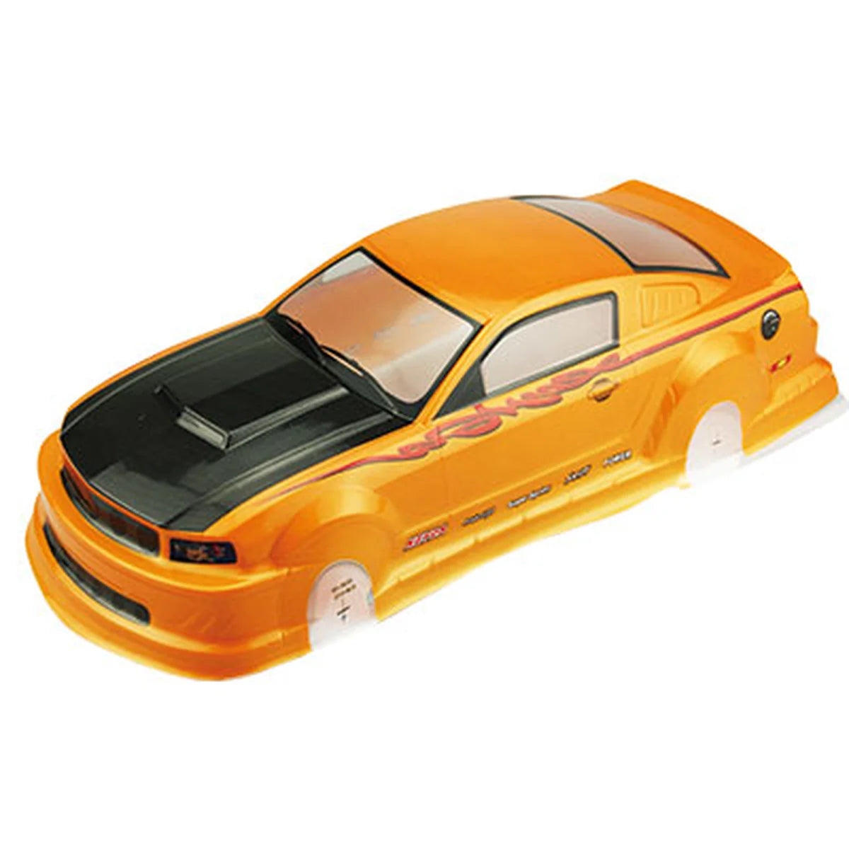 Amewi Karosserie lackiert AM10TC gold/schwarz 009-105134 Touring Car & Onroad – Seitenansicht