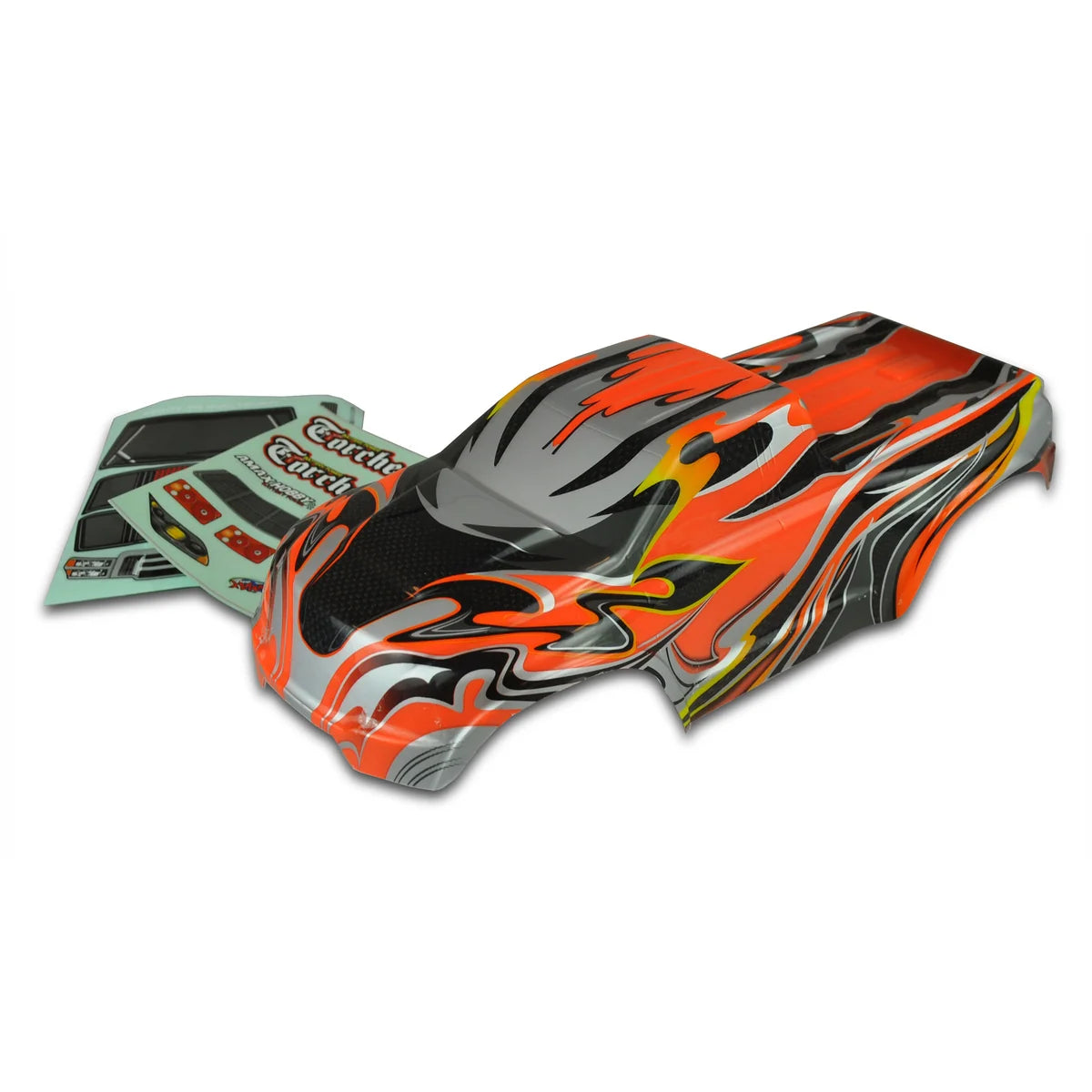 Amewi Karosserie orange Monstertruck 004-10110PRO-4 im Maßstab 1:10 Monster Truck – Lieferumfang und Zubehör