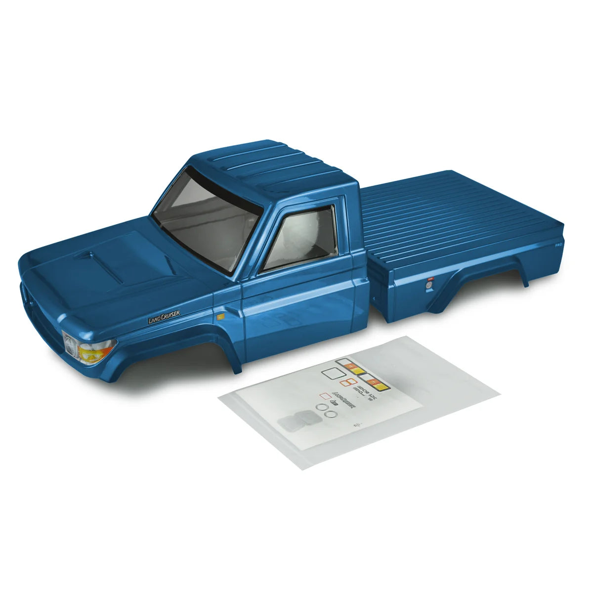 Amewi Karosserie RCX8 lackiert blau 021-17333043B Crawler – Lieferumfang und Zubehör