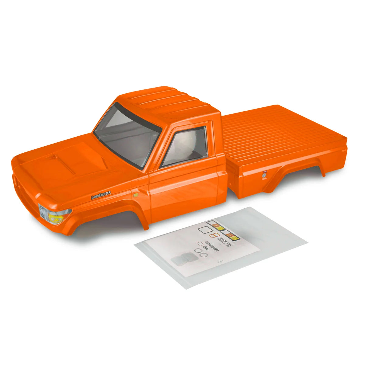 Amewi Karosserie RCX8 lackiert orange 021-17333043O Crawler – Lieferumfang und Zubehör