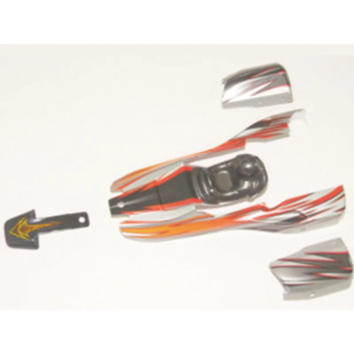 Amewi Karosserie Set rot 002-12040 im Maßstab 1:12 Buggy – Lieferumfang und Zubehör