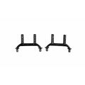 Amewi Karosseriehalter 004-58137 Zubehör Buggy – Detailansicht zwei schwarze Karosseriehalter, mit Befestigungslöchern