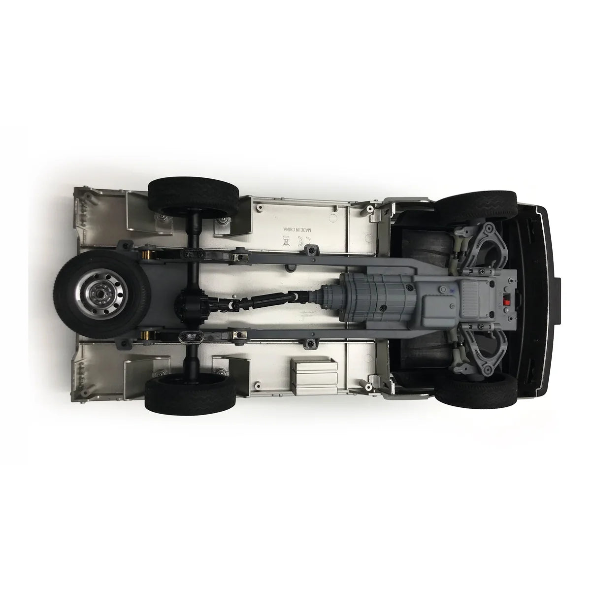 Amewi Kei Truck Scale Pritschenwagen 2WD 22506 im Maßstab 1:10 Offroad RTR – Draufsicht
