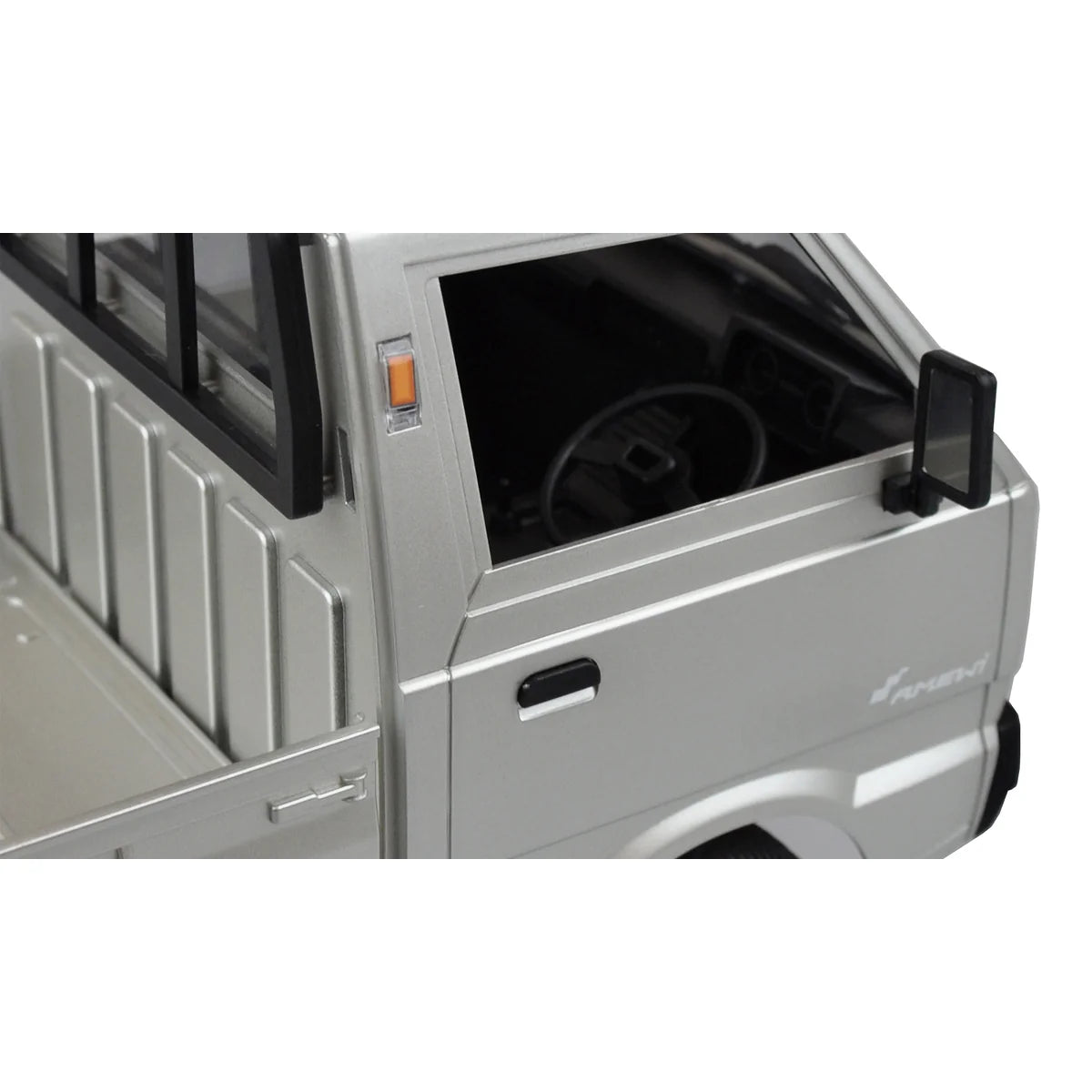 Amewi Kei Truck Scale Pritschenwagen 2WD 22506 im Maßstab 1:10 Offroad RTR – Draufsicht