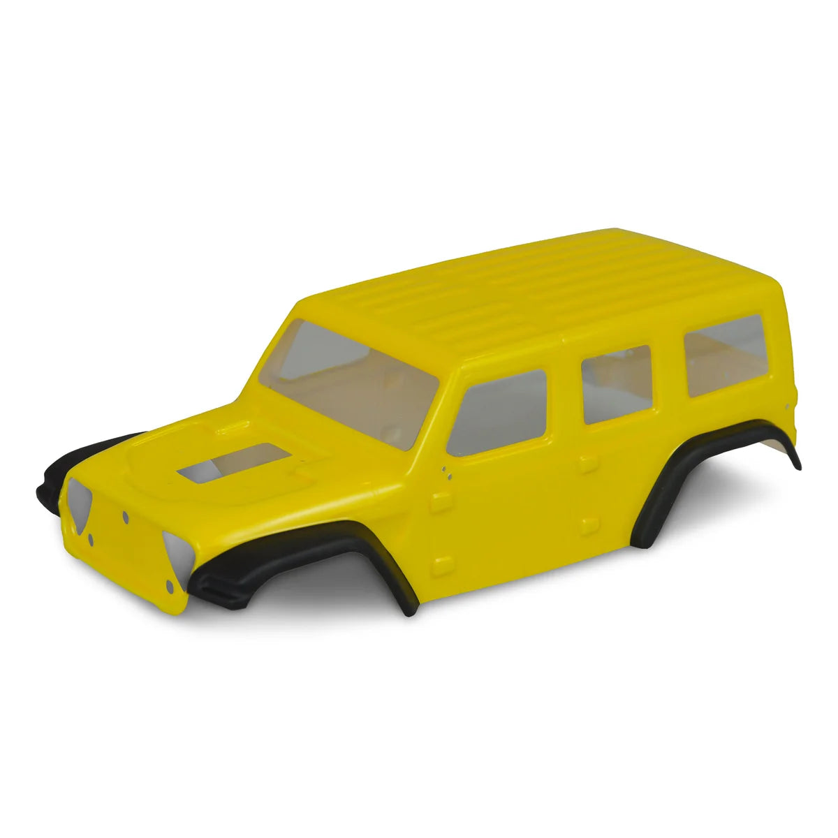 Amewi Kratos Karosserie Lexan für AMXRock AM18 Gelb 015-18050 Crawler – Seitenansicht