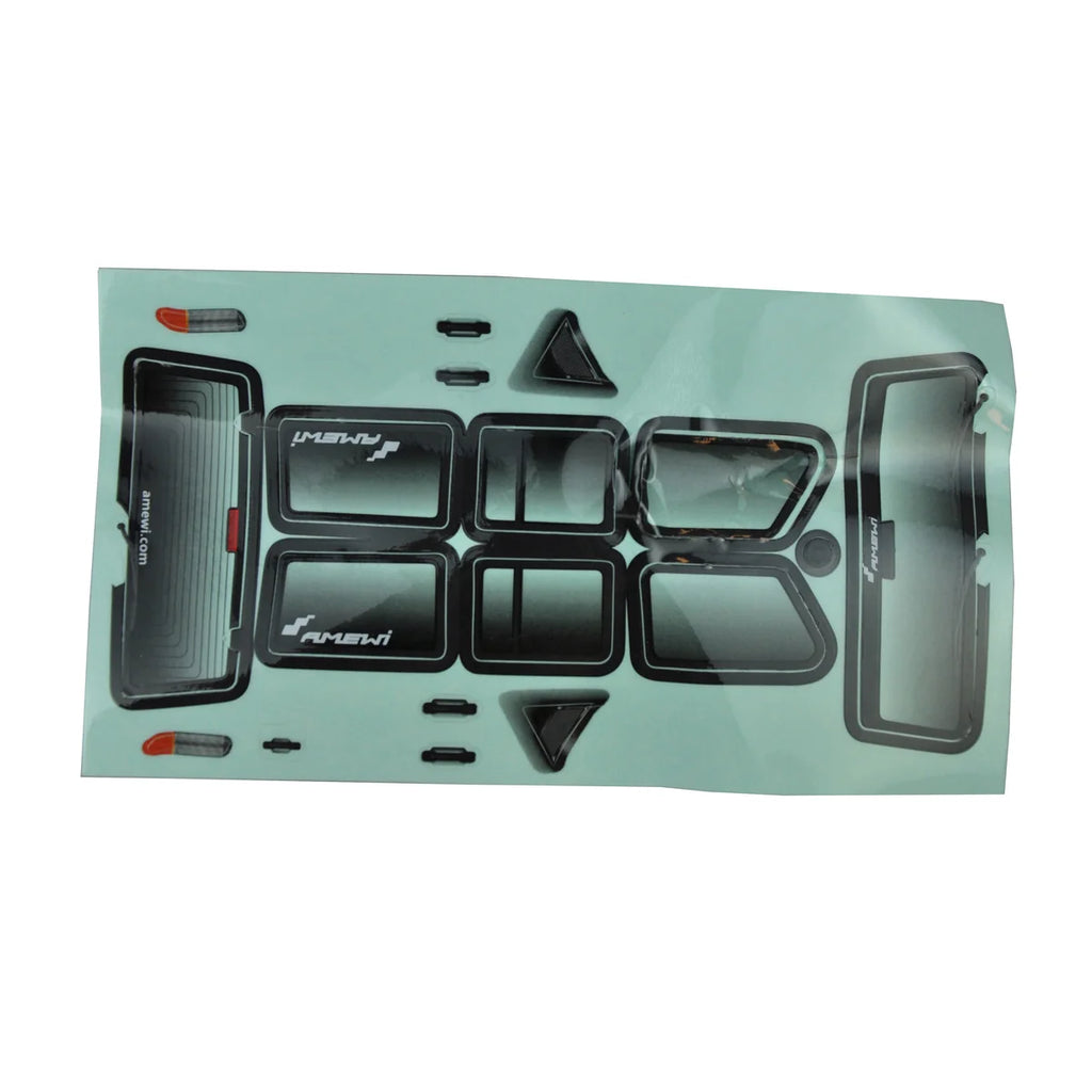 Amewi Kratos Karosserie Lexan für AMXRock AM18 Gelb 015-18050 Crawler – Lieferumfang und Zubehör