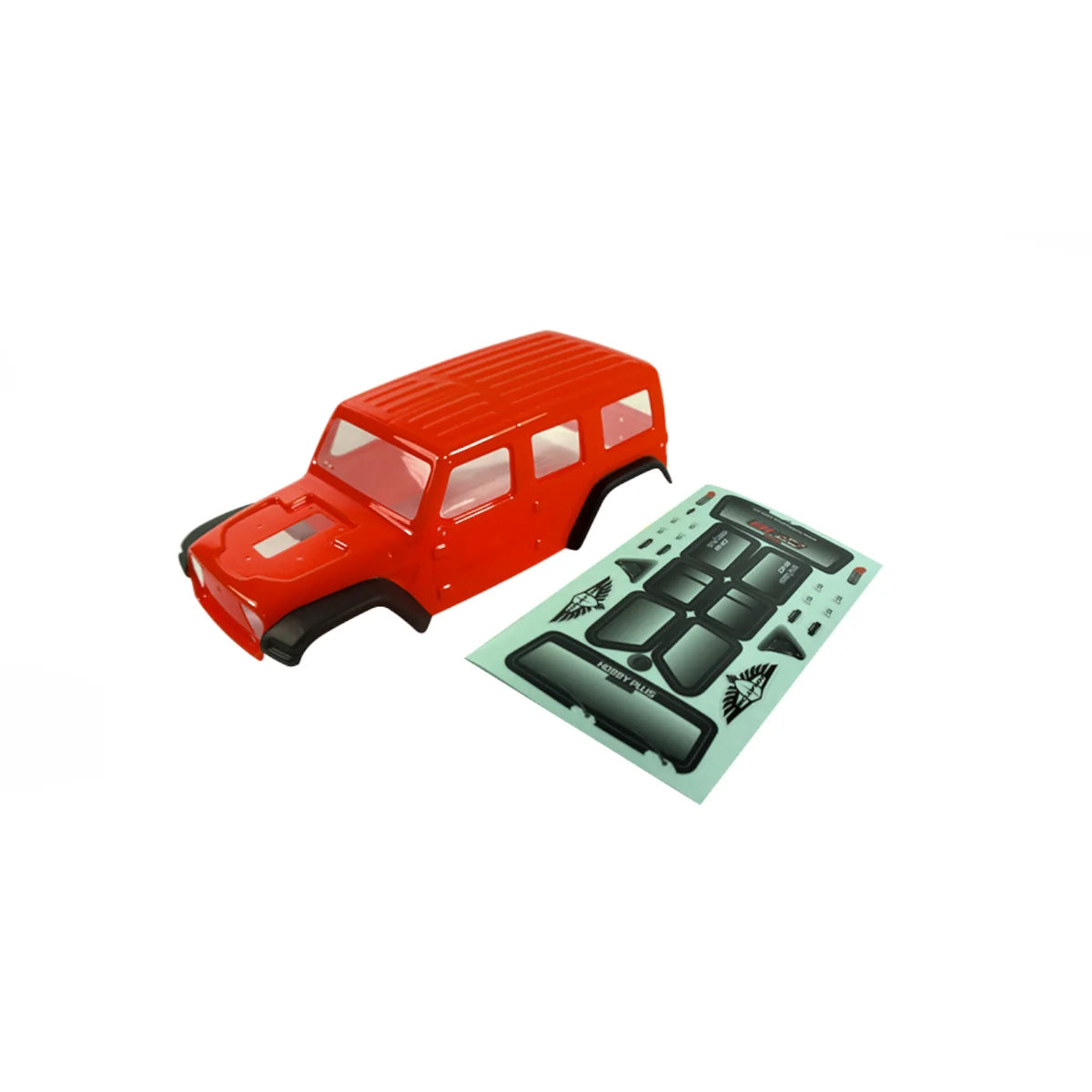 Amewi Kratos Karosserie Lexan für AMXRock AM18 Rot 015-18049 Crawler – Lieferumfang und Zubehör