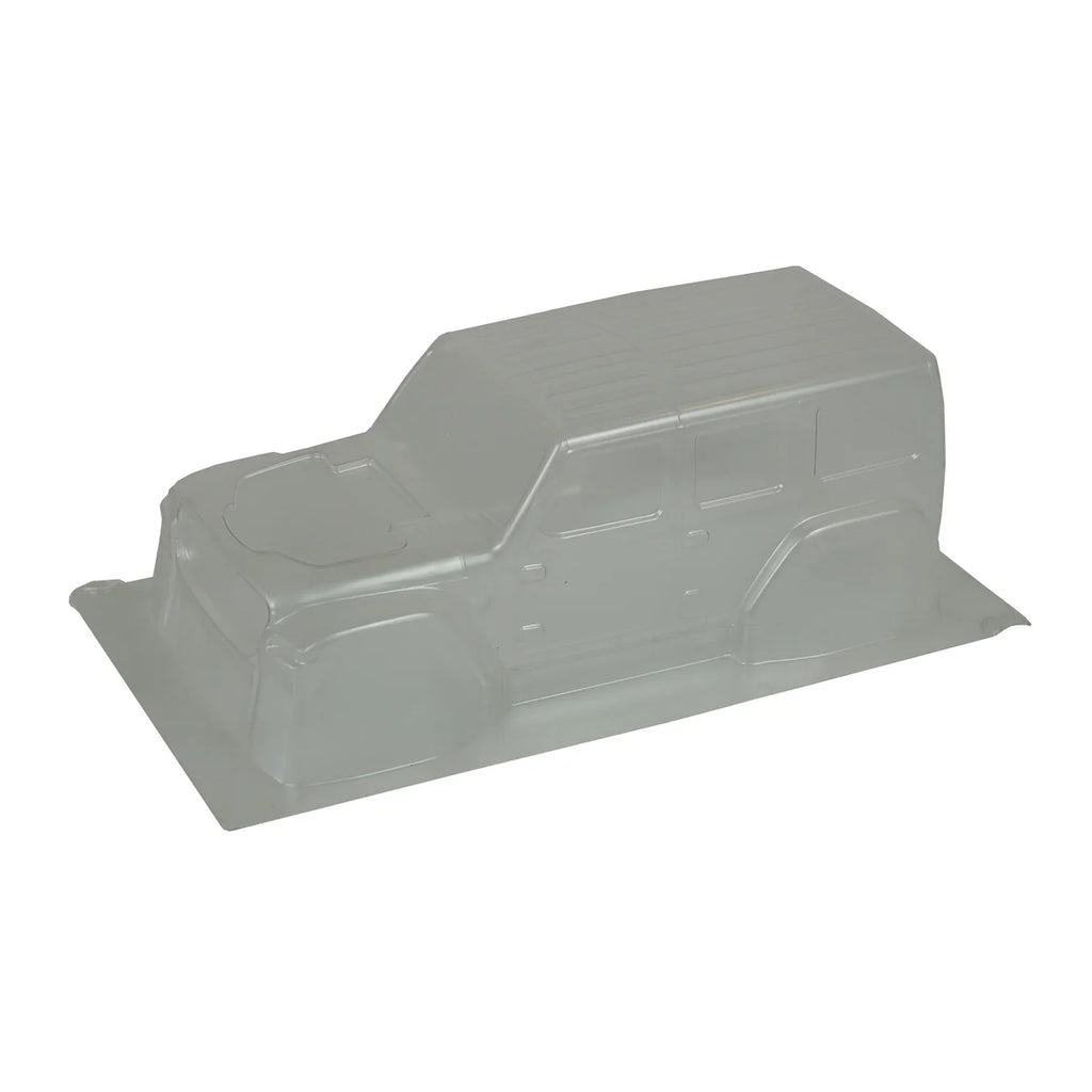 Amewi Kratos Karosserie Lexan unlackiert für AMXRock AM18 015-18048 Crawler – Seitenansicht