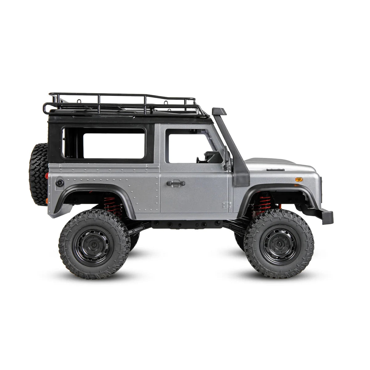 Amewi Land Rover Defender 90 Scale-Geländewagen 4WD 22507 im Maßstab 1:12 Offroad RTR – Seitenansicht