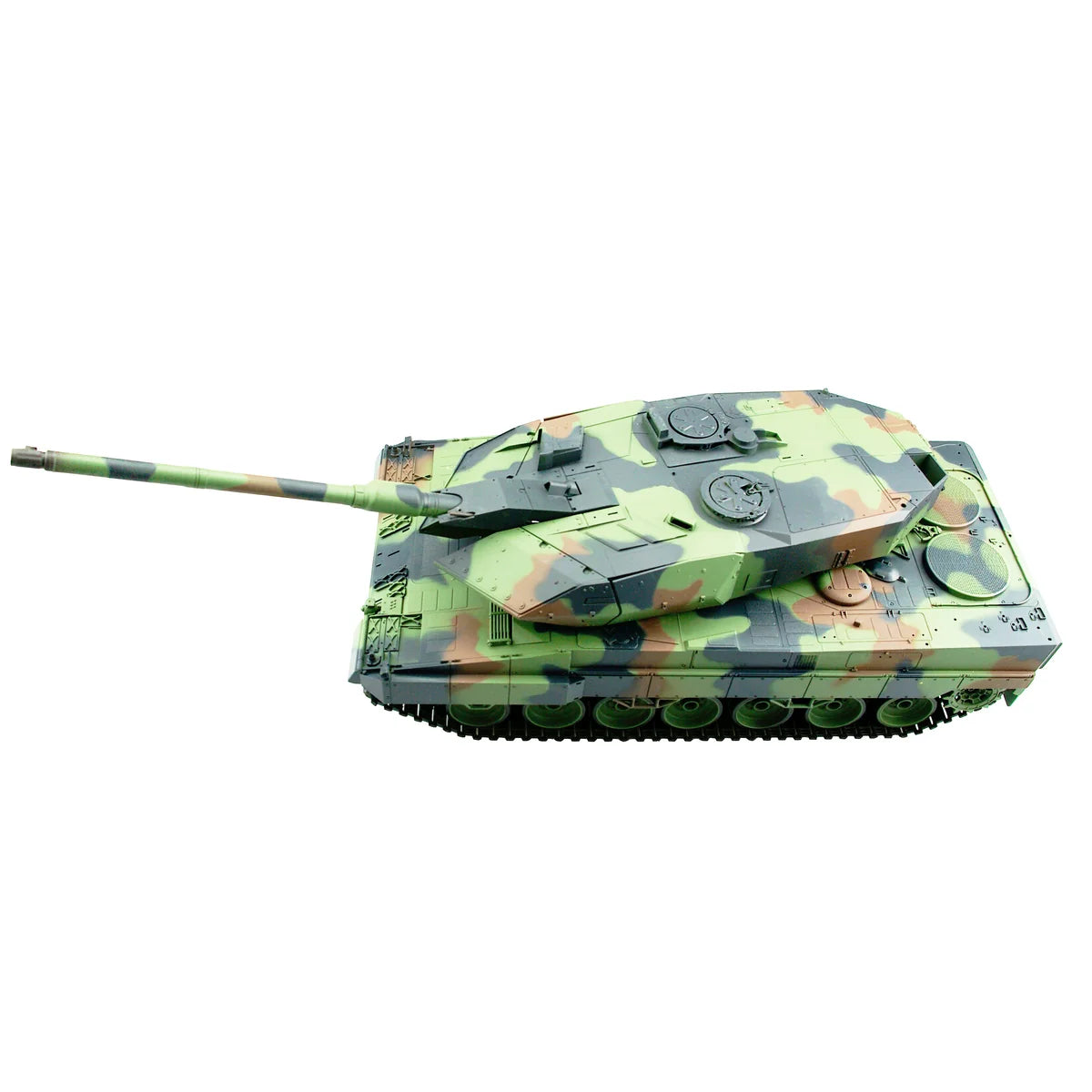 Amewi Leopard 2A6 Standard Line II BB 23034 im Maßstab 1:16 Panzer RTR – Seitenansicht