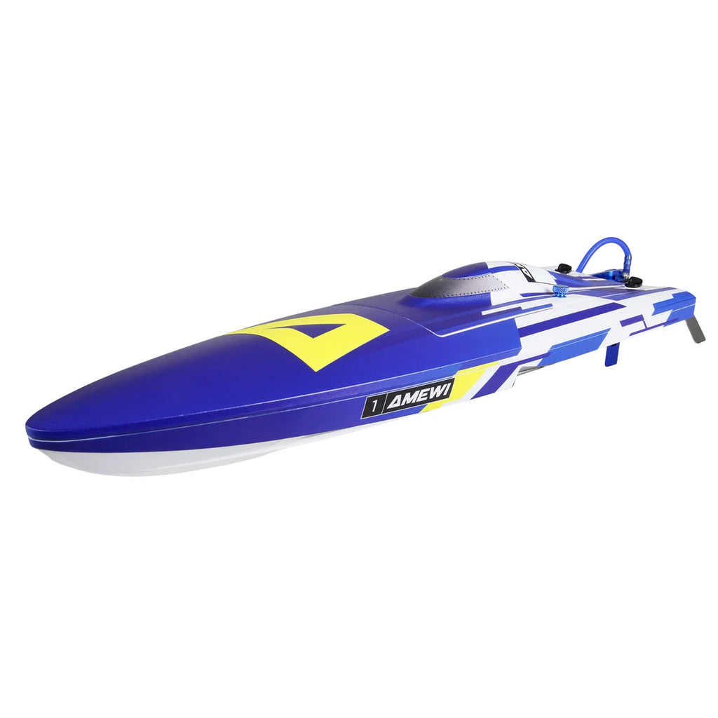 Amewi Marlin S5 Mono-Speedboot Brushless 450mm 26118 Speedboot RTR – Seitenansicht