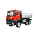 Amewi Mercedes-Benz Arocs Kipper 6x6 Rot 22684 im Maßstab 1:14 Baumaschine RTR – Seitenansicht