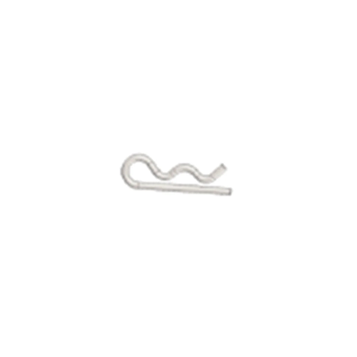 Amewi Micro-Karosserieklammern, 10x 015-24016 Zubehör Crawler – Detailansicht Metallklammern, gewellte Form