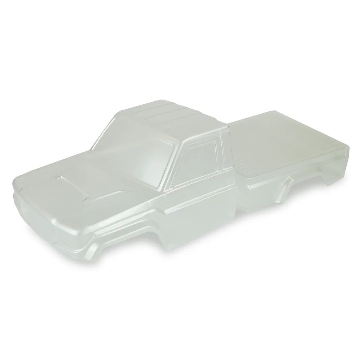 Amewi Pick-Up Crawler Karosserie PVC unlackiert 021-17223143 im Maßstab 1:10 Crawler – Seitenansicht