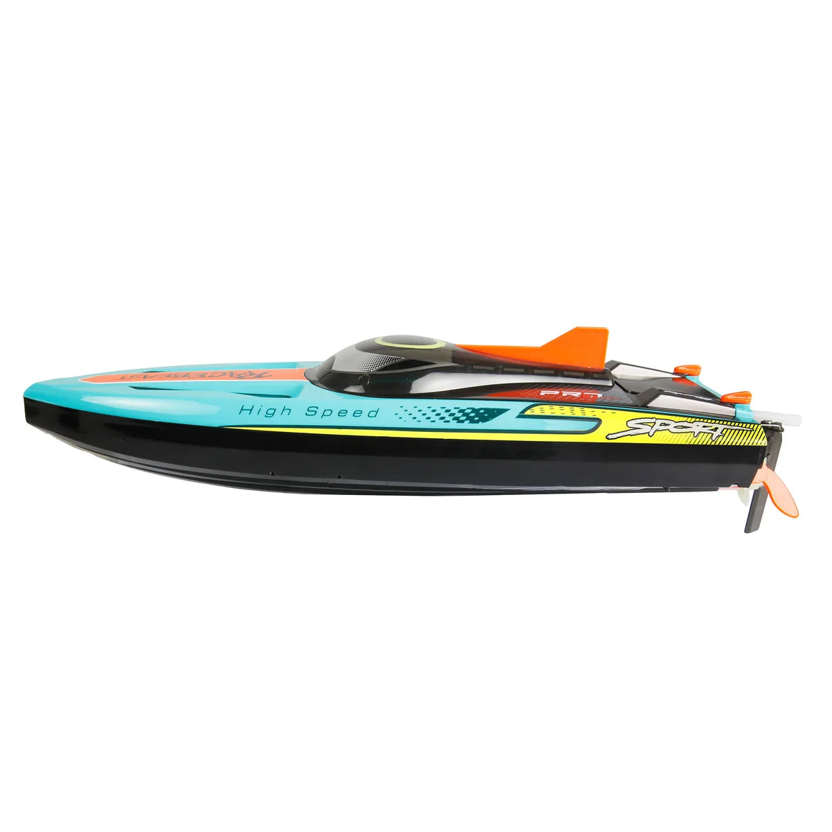 Amewi RaceBeast High Speed Boot brushless 450mm 65km/h 26095 Speedboot RTR – Seitenansicht
