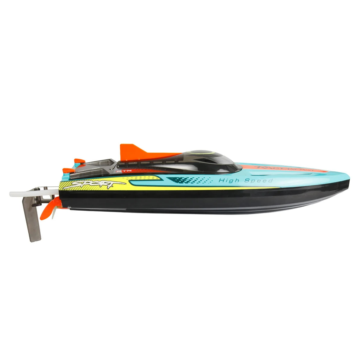 Amewi RaceBeast High Speed Boot brushless 450mm 65km/h 26095 Speedboot RTR – Seitenansicht