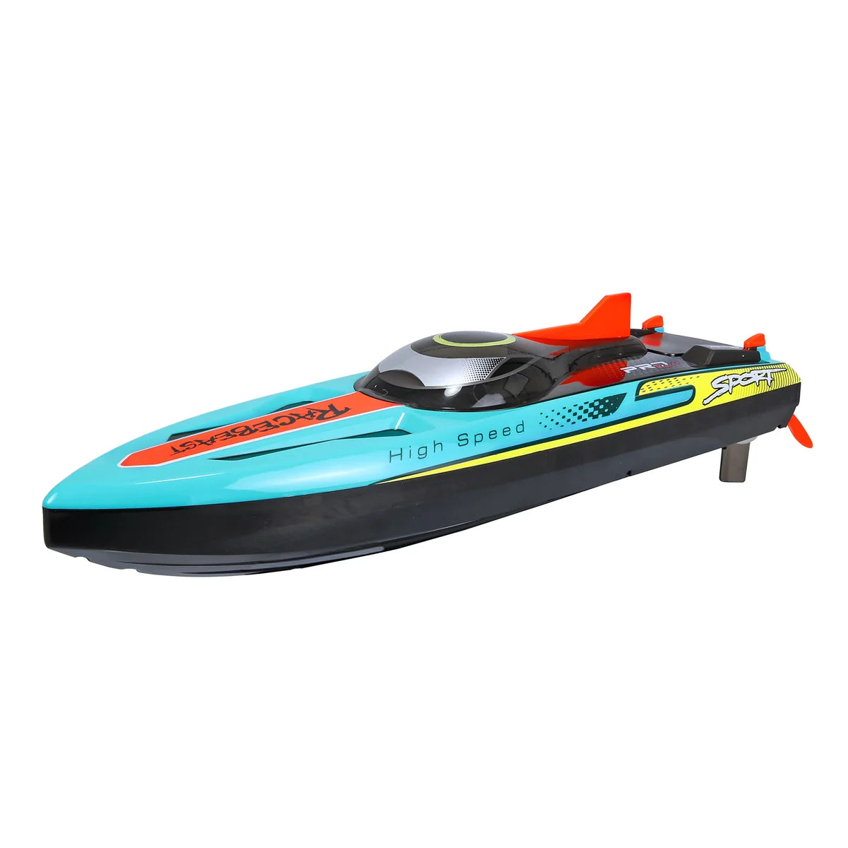 Amewi RaceBeast High Speed Boot brushless 450mm 65km/h 26095 Speedboot RTR – Seitenansicht