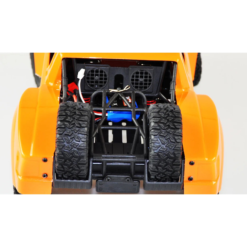 Amewi Short Course Truck SC12 brushed Orange 22429 im Maßstab 1:12 Offroad RTR – Draufsicht