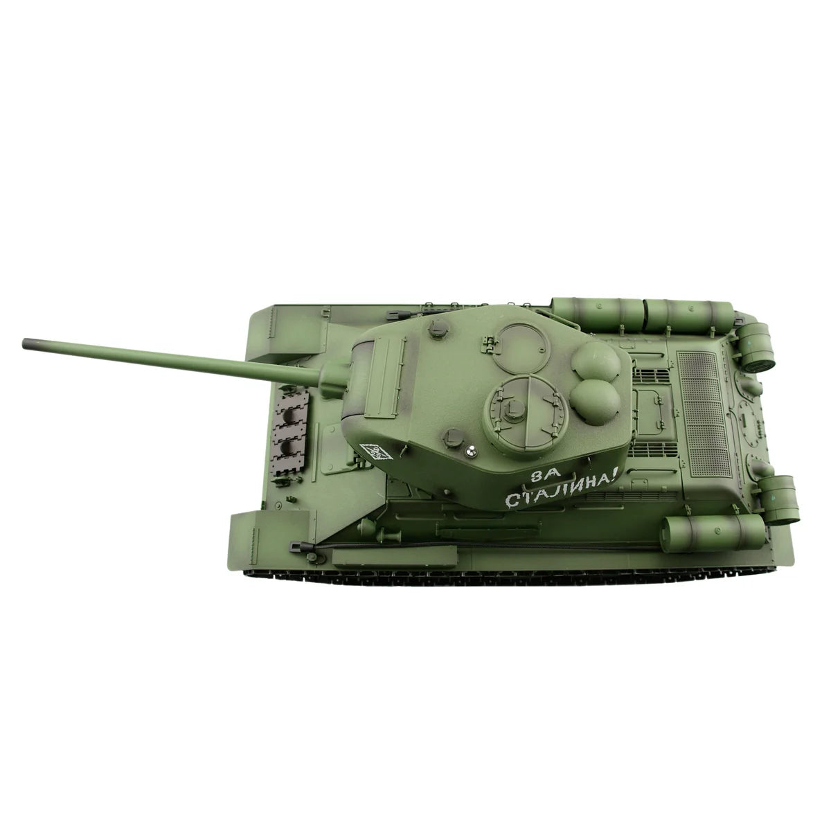 Amewi T-34/85 Professional Line IR/BB 23117 im Maßstab 1:16 Panzer RTR – Draufsicht