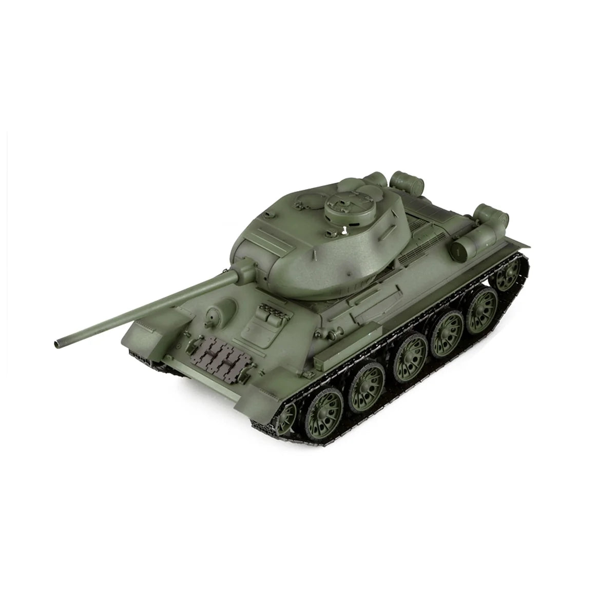 Amewi T34/85 Advanced Line IR/BB 23075 im Maßstab 1:16 Panzer RTR – Seitenansicht