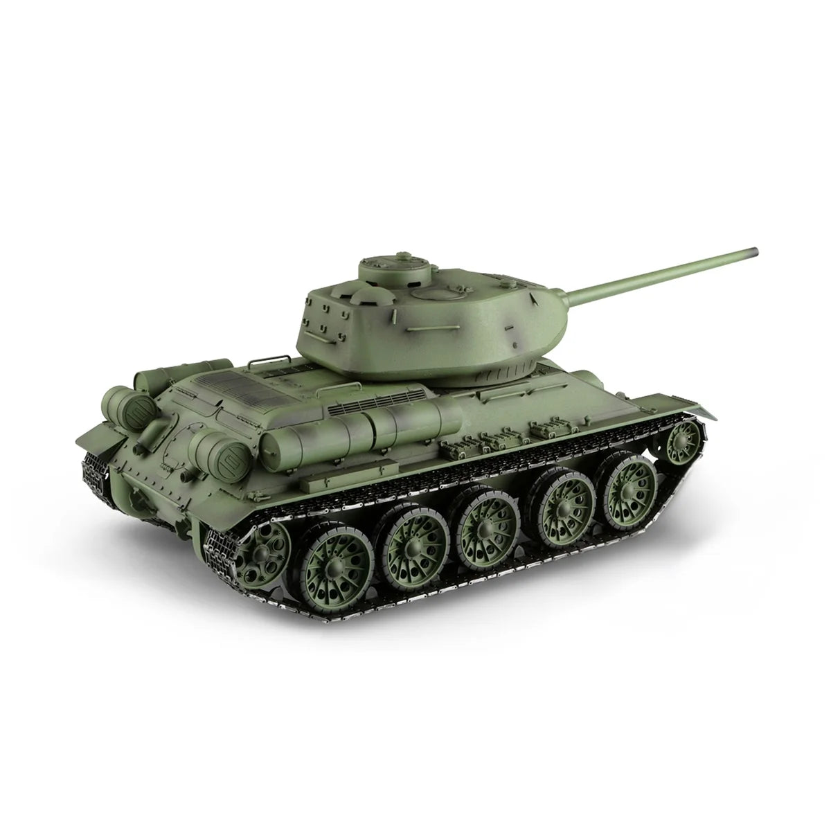 Amewi T34/85 Advanced Line IR/BB 23075 im Maßstab 1:16 Panzer RTR – Seitenansicht