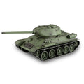 Amewi T34/85 Advanced Line IR/BB 23075 im Maßstab 1:16 Panzer RTR – Seitenansicht mit Kettenfahrwerk und Geschütz