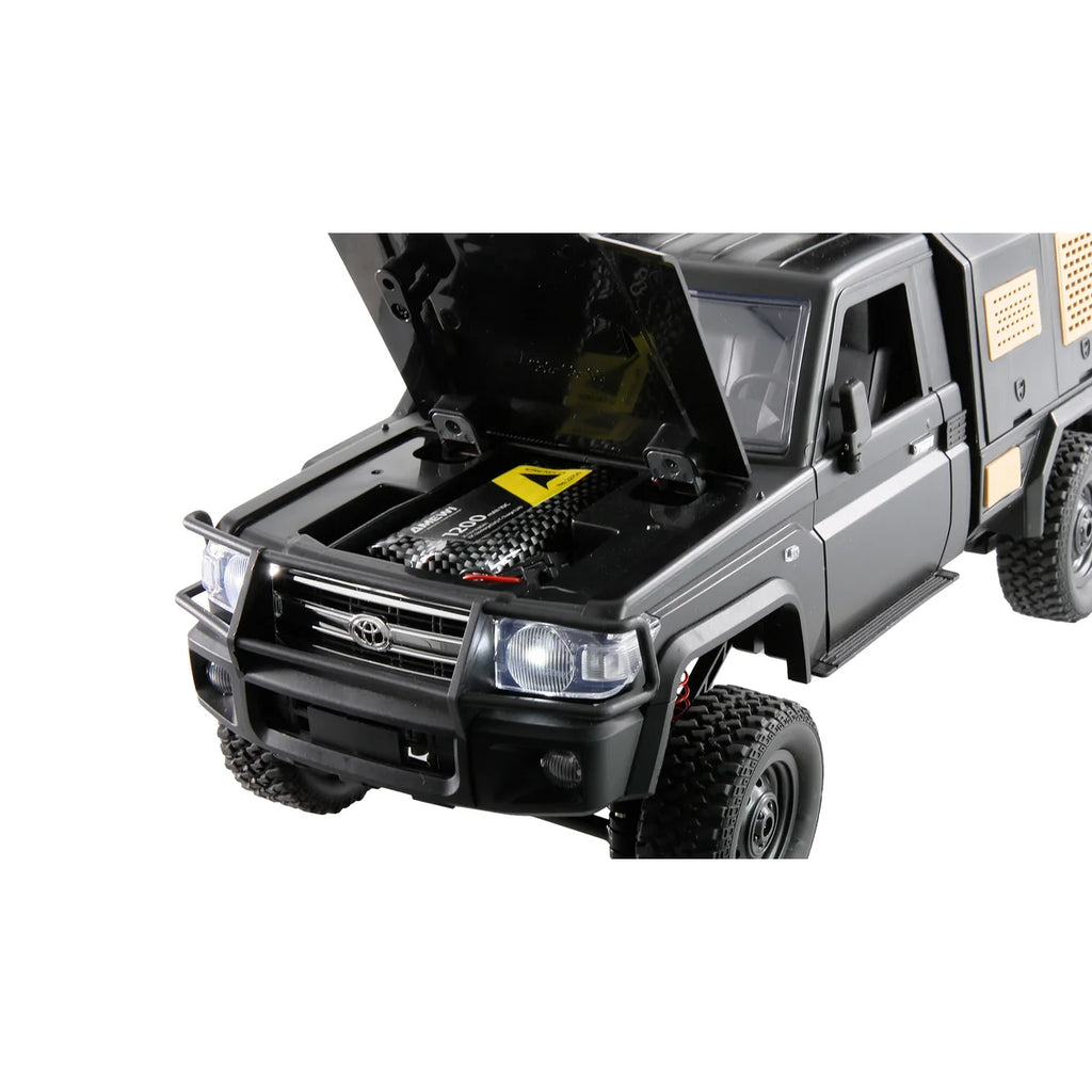 Amewi Toyota Land Cruiser Crawler 4WD 22706 im Maßstab 1:12 Crawler RTR – Frontansicht